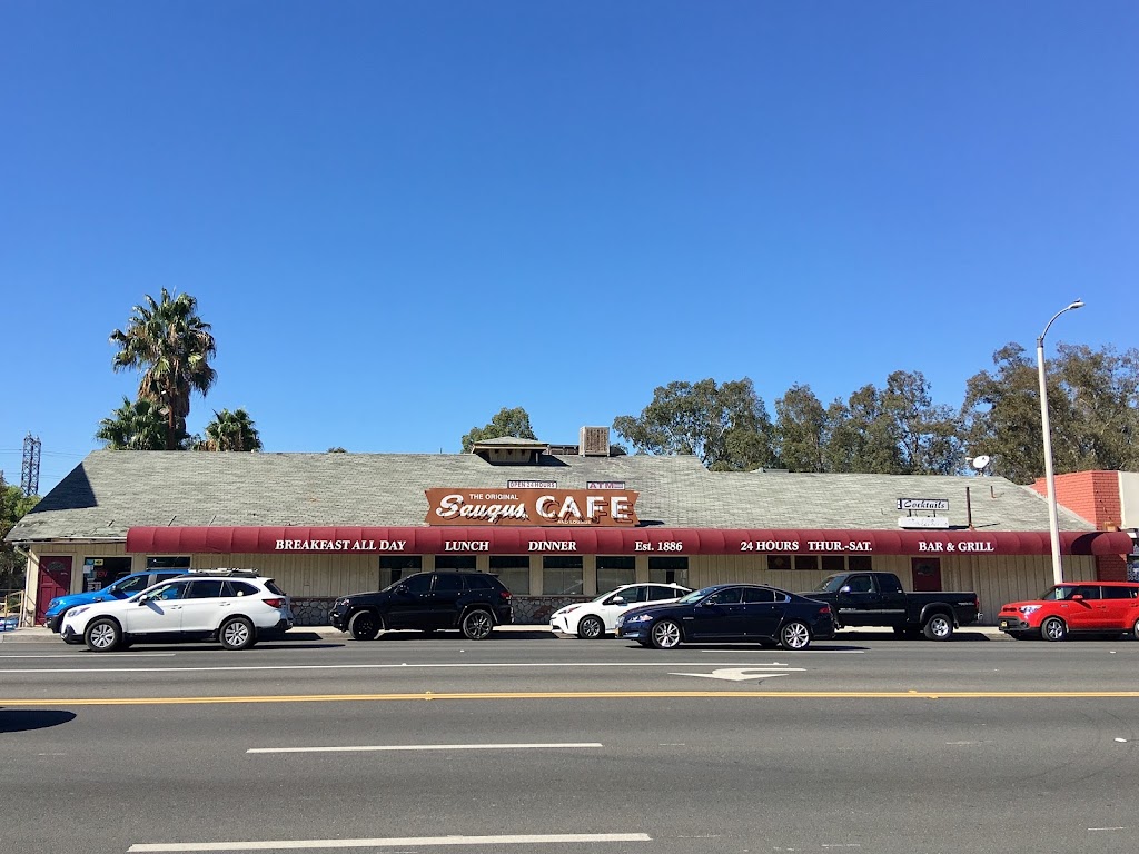 The Original Saugus Cafe | Parking lot, 25861 Railroad Ave, Santa Clarita, CA 91355 | Phone: (661) 259-7886