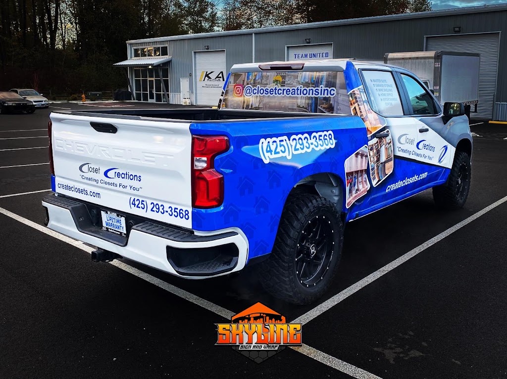 Skyline Sign & Wrap | 12901 28th Pl NE Unit 9, Lake Stevens, WA 98258, USA | Phone: (425) 238-3788