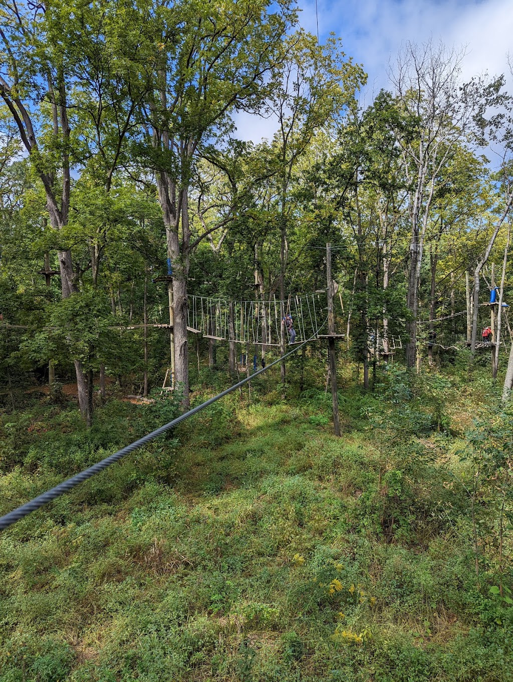 Boundless Adventures - Kenosha Zipline & Aerial Park | 9800 County Hwy M B, Bristol, WI 53104, USA | Phone: (262) 287-0933