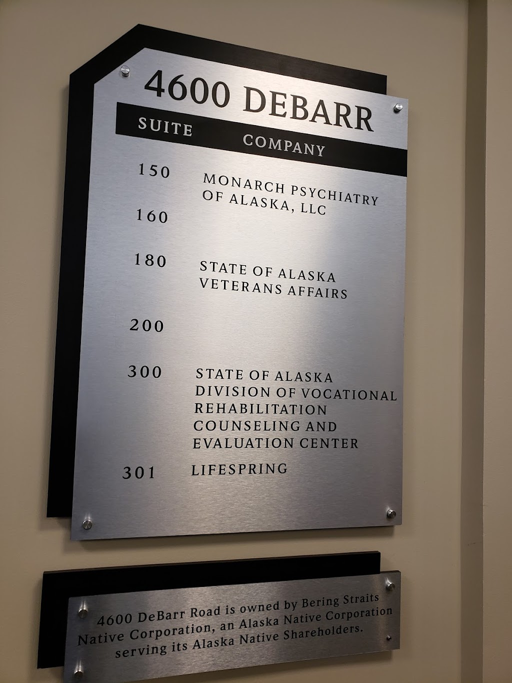 Alaska Office of Veterans Affairs | 4600 Debarr Road, Anchorage, AK 99508, USA | Phone: (888) 248-3682