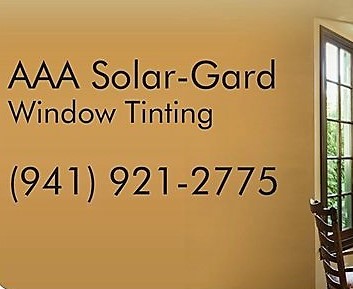 AAA Solar-Gard Window Tinting | 4939 Nutmeg Ave, Sarasota, FL 34231, USA | Phone: (941) 921-2775