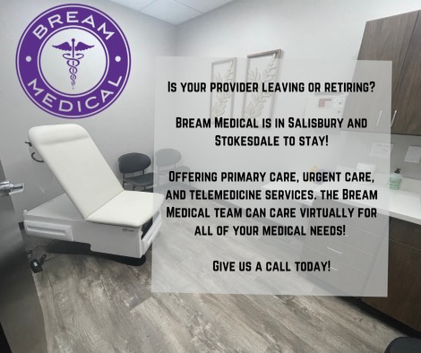 Bream Medical | 721 Grove St, Salisbury, NC 28144, USA | Phone: (704) 216-1263