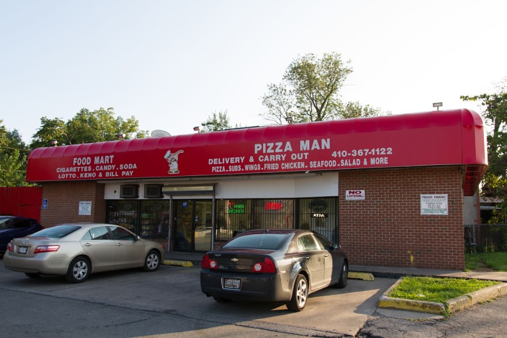 Pizza Man | 4340 Reisterstown Rd, Baltimore, MD 21215, USA | Phone: (410) 367-1122