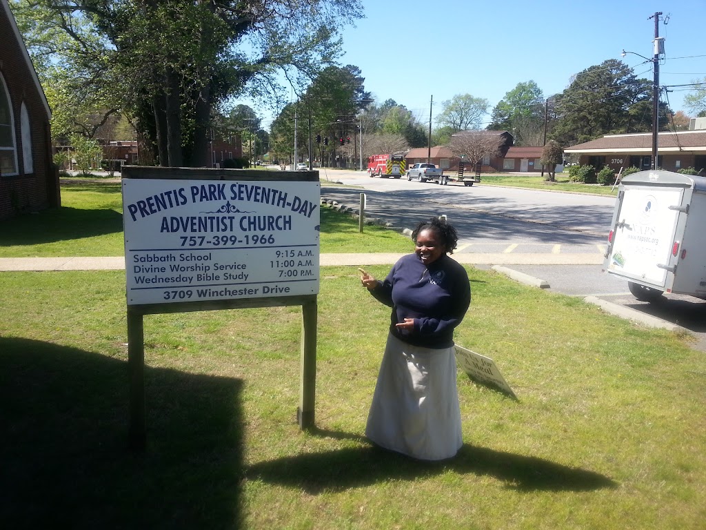 Prentis Park Seventh-day Adventist Church | 3709 Winchester Dr, Portsmouth, VA 23707, USA | Phone: (757) 399-1966