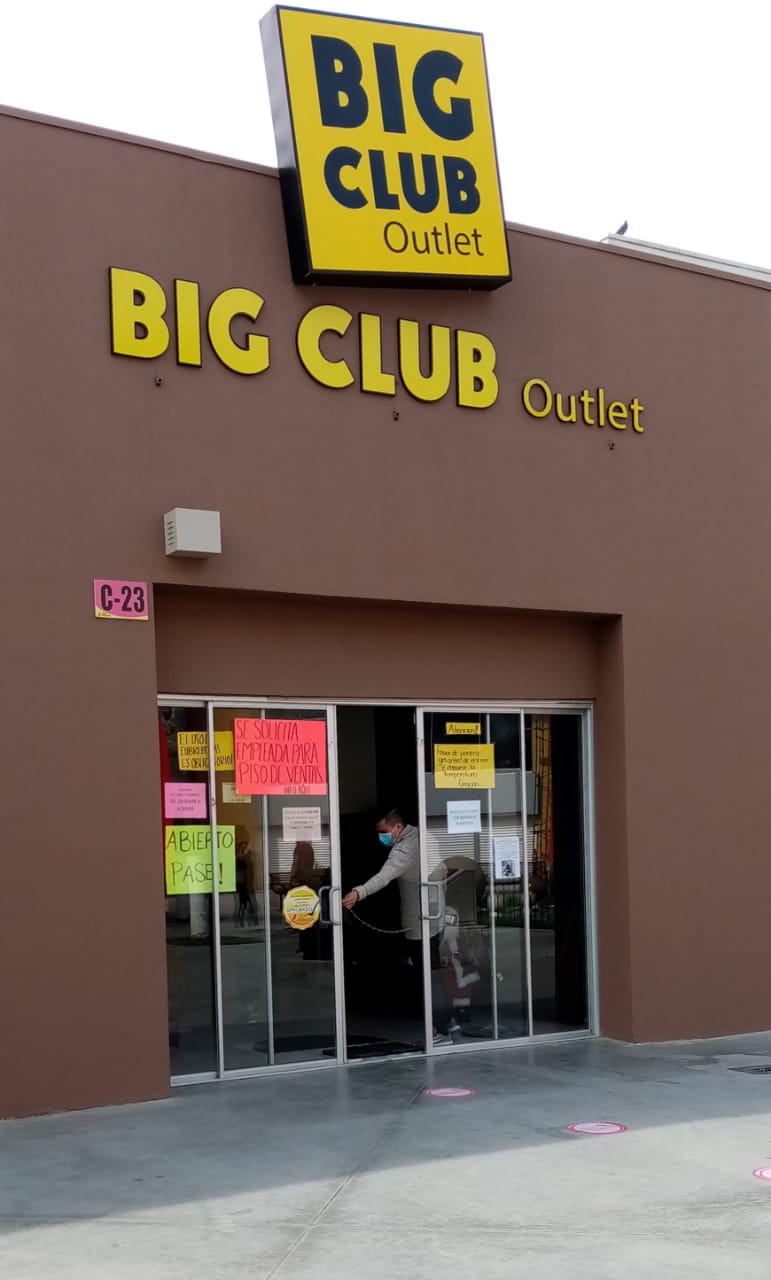 Big club outlet Plaza La Pajarita | Oriente 7002 col. Lomas del mar Local c23 y c24 en Plaza la Pajarita, Costa Dorada, 22666 Tijuana, B.C., Mexico | Phone: 664 975 1791