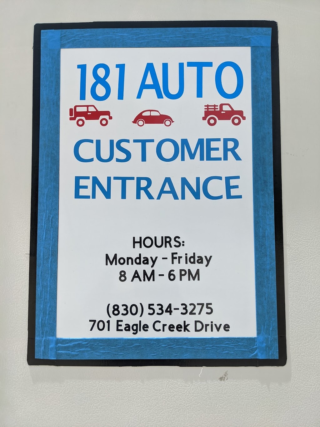 181 Auto | 701 Eagle Creek Dr, Floresville, TX 78114 | Phone: (830) 534-3275
