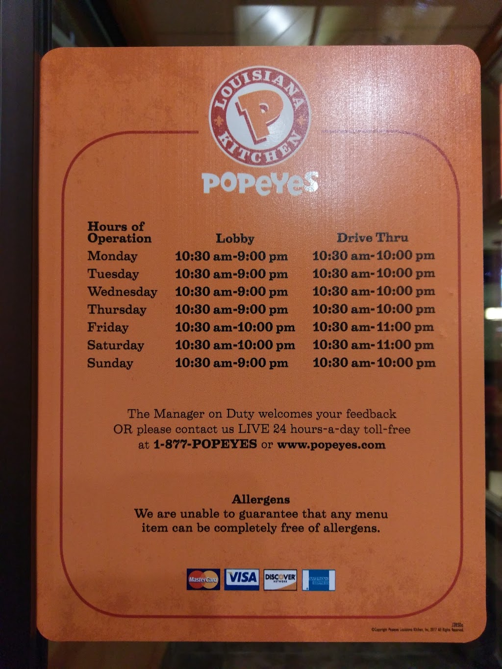 Popeyes Louisiana Kitchen | 9302 E US Hwy 36, Avon, IN 46123, USA | Phone: (317) 324-1199