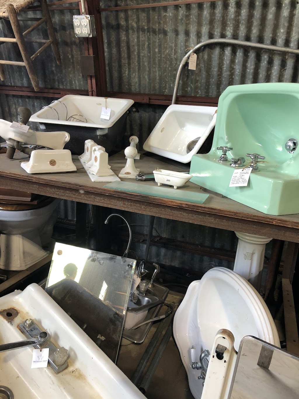 The Salvage Shop by Preservation Burlington | 2359 Glencoe St, Burlington, NC 27217, USA | Phone: (336) 539-1933