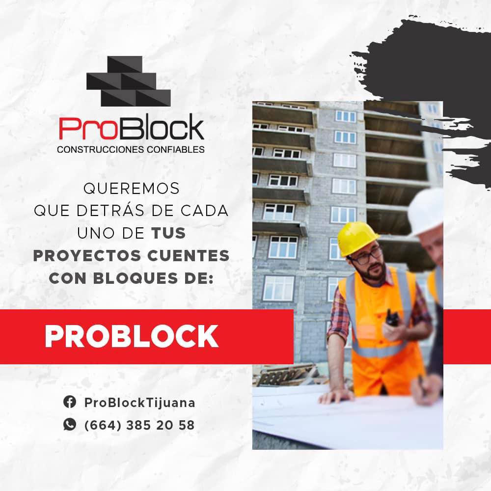 Bloquera problock | Calle andador vecinal lote 577 manzana 3 colonia Valle redondo, 22680 Tijuana, B.C., Mexico | Phone: 664 385 2058