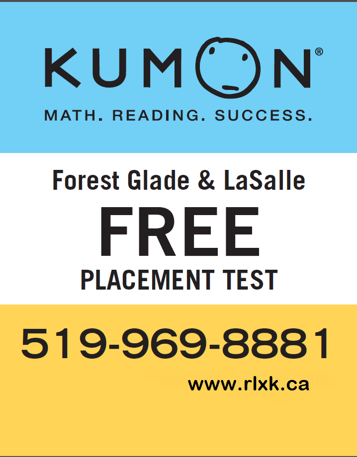 RLX Kumon- LaSalle location | 5841 Malden Rd #158, Windsor, ON N9H 1N6, Canada | Phone: (519) 969-8881