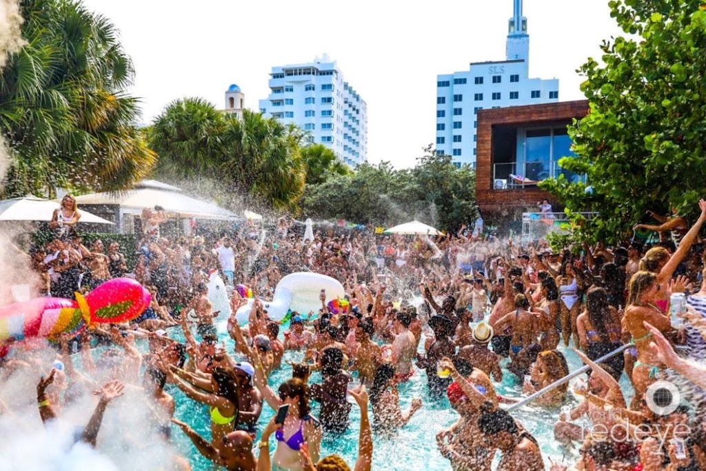 SLS Pool Party | 1701 Collins Ave, Miami Beach, FL 33139 | Phone: (305) 902-4734