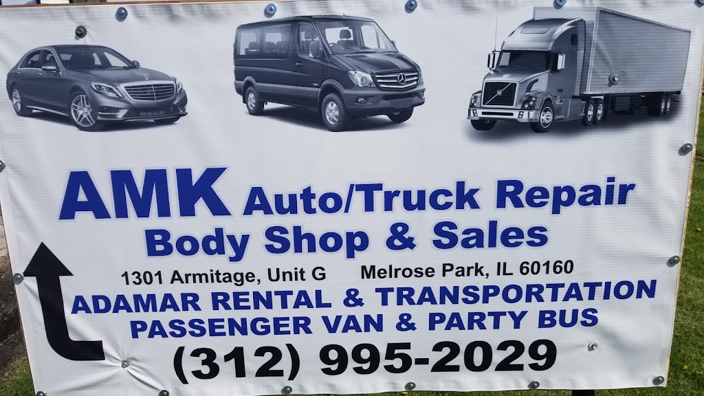 AMK Auto Body and Truck Repiar | 1301 Armitage Ave unit g, Melrose Park, IL 60160, USA | Phone: (312) 995-2029