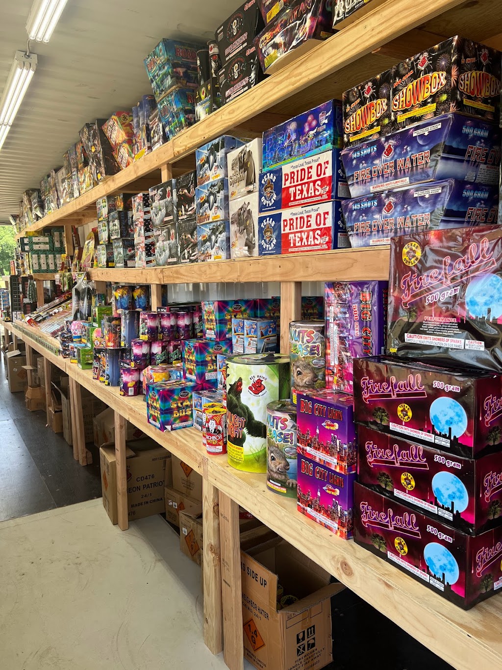 TXF Fireworks | Container Stand, 1687 Co Rd 282, McKinney, TX 75071, USA | Phone: (469) 926-9893