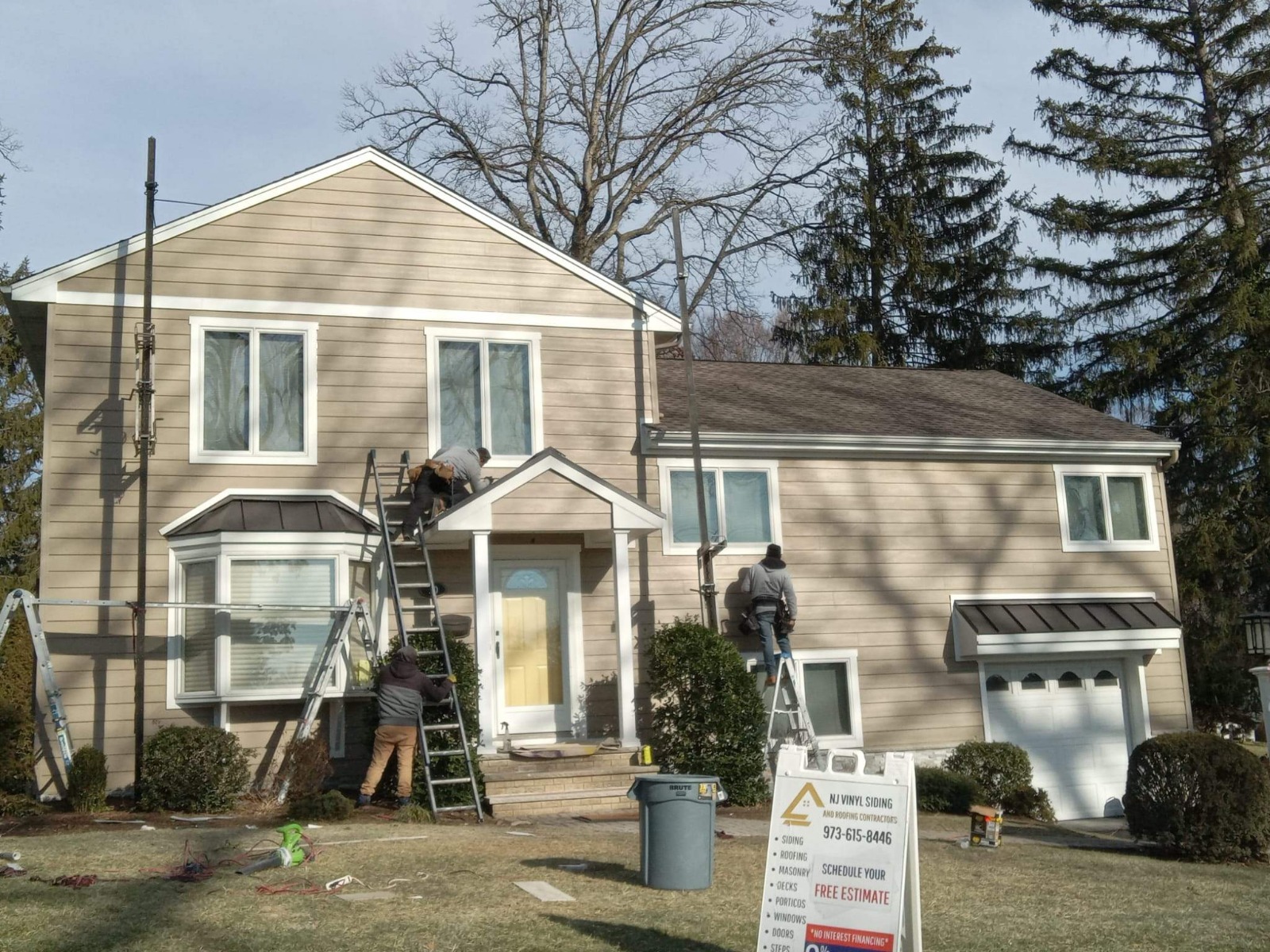 NJ Vinyl Siding and Home Improvement | 316 Bloomfield Ave, Verona, NJ 07044, United States | Phone: (973) 574-3300