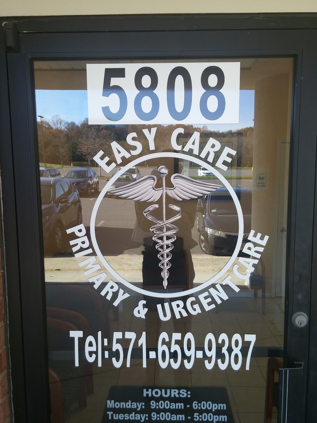 Easy Care Primary & Urgent Care | 5808 Mapledale Plaza, Woodbridge, VA 22193, USA | Phone: (571) 659-9387