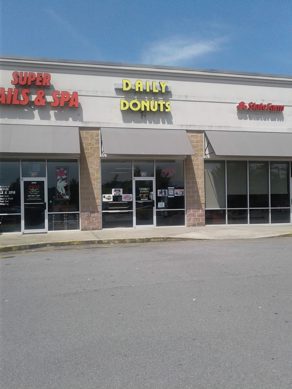 Daily Donuts | 6736 Deerfoot Pkwy, Pinson, AL 35126, USA | Phone: (205) 687-7131