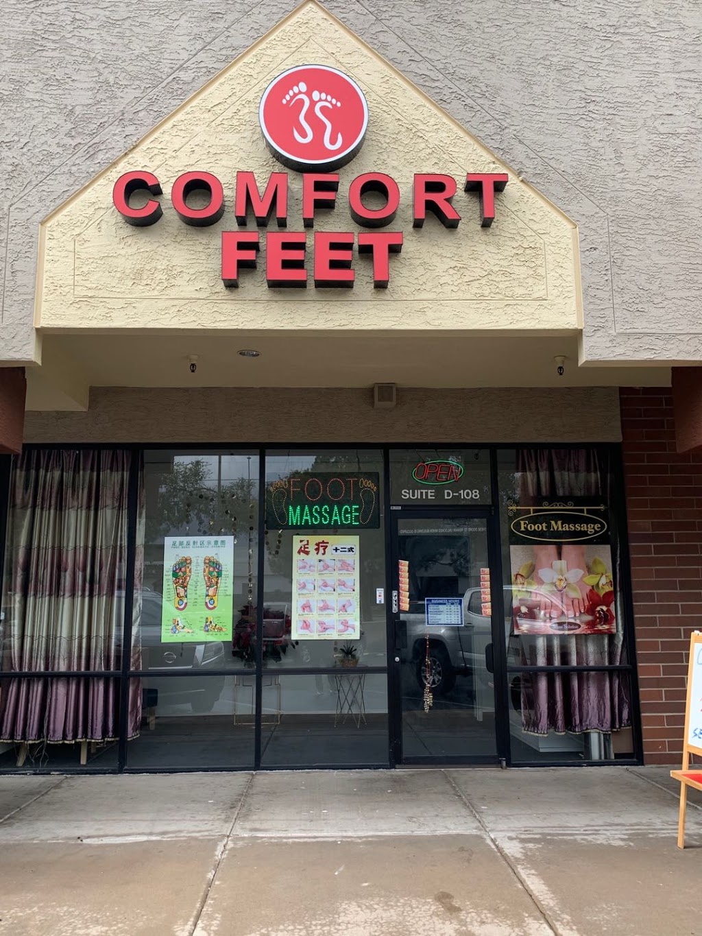 Comfort Feet Reflexology | 5932 W Bell Rd Suite D108, Glendale, AZ 85308, USA | Phone: (602) 612-2246