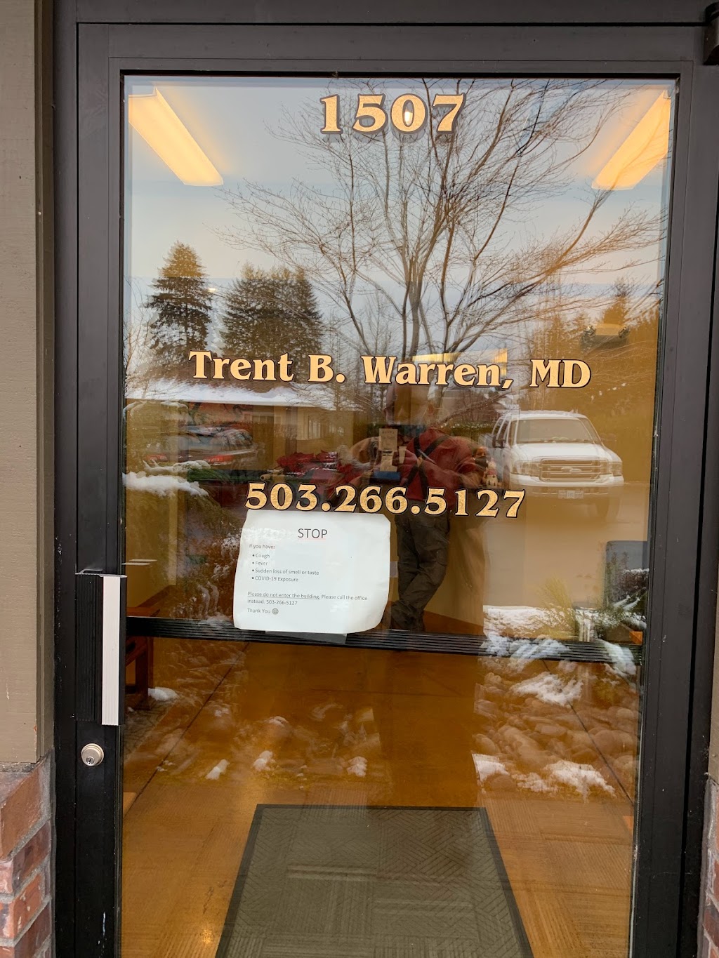 Trent B. Warren, M.D. | 1507 SE 3rd Ct, Canby, OR 97013, USA | Phone: (503) 266-5127
