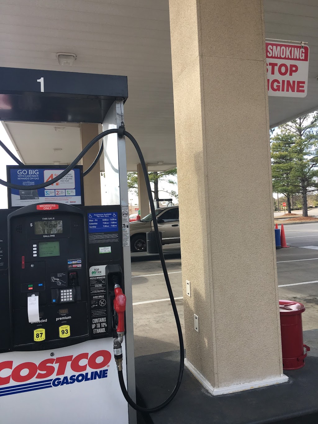 Costco Gas Station | 2415 N Germantown Pkwy, Cordova, TN 38016, USA | Phone: (901) 214-0003