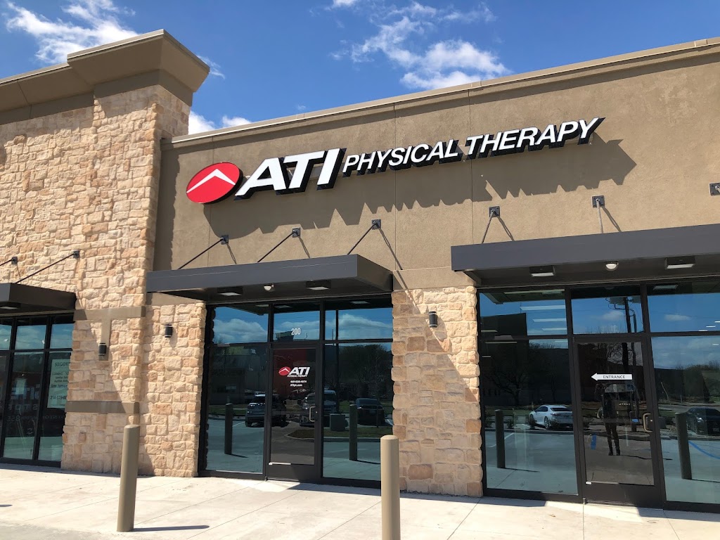 ATI Physical Therapy | 809 Woodbridge Pkwy #200, Wylie, TX 75098, USA | Phone: (972) 979-6577