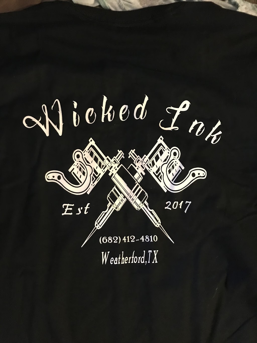 Wicked Ink | 2811 Old Mineral Wells Hwy, Weatherford, TX 76088, USA | Phone: (682) 412-4810