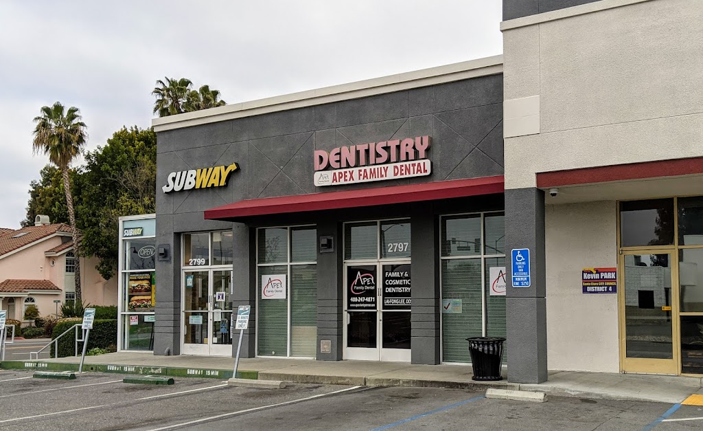 Apex Family Dental | 2797 El Camino Real, Santa Clara, CA 95051, USA | Phone: (408) 247-4871