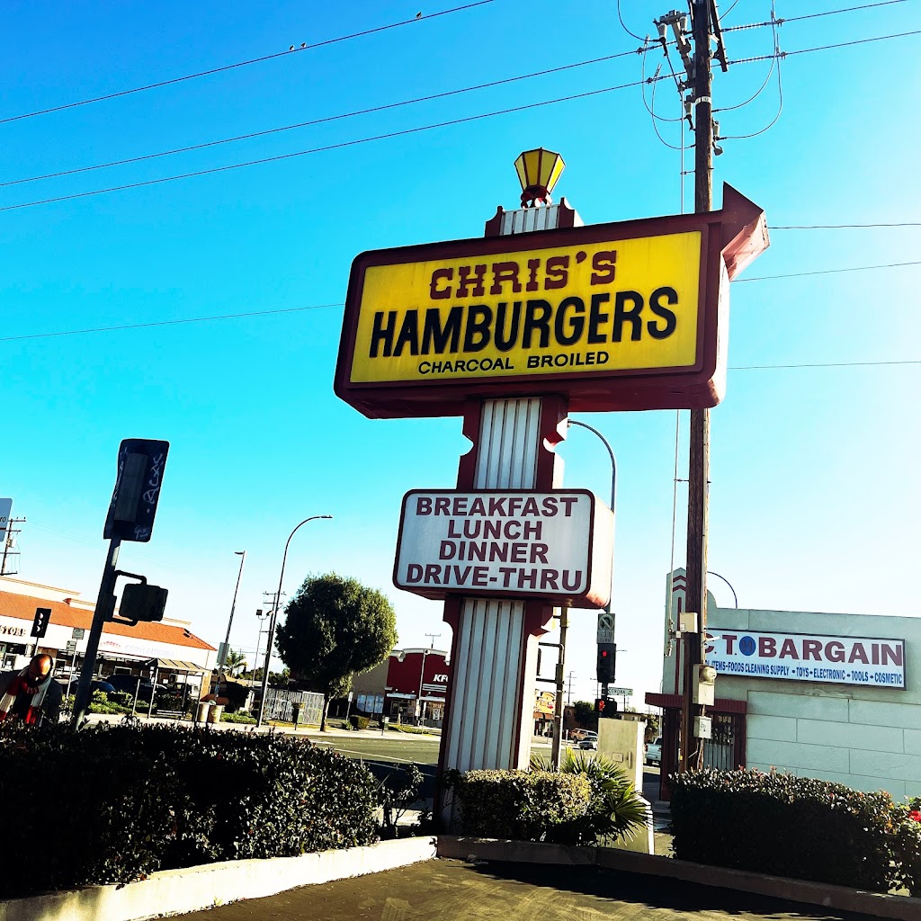 Chris Hamburgers | 3950 Slauson Ave, Maywood, CA 90270, USA | Phone: (323) 588-1607