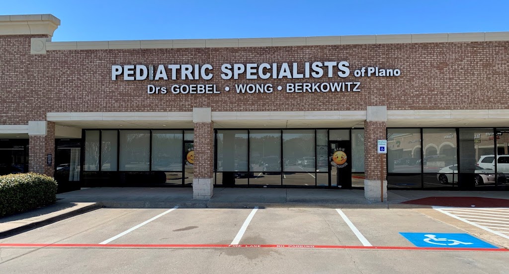 Pediatric Specialists of Plano: Goebel Charles DO | 3405 Midway Rd #650, Plano, TX 75093, USA | Phone: (972) 473-7777