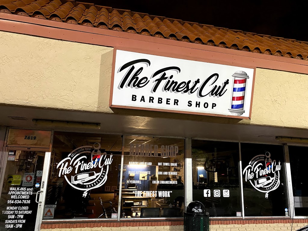 The Finest Cut Barbershop | 7619 Pines Blvd, Pembroke Pines, FL 33024, USA | Phone: (954) 534-7636