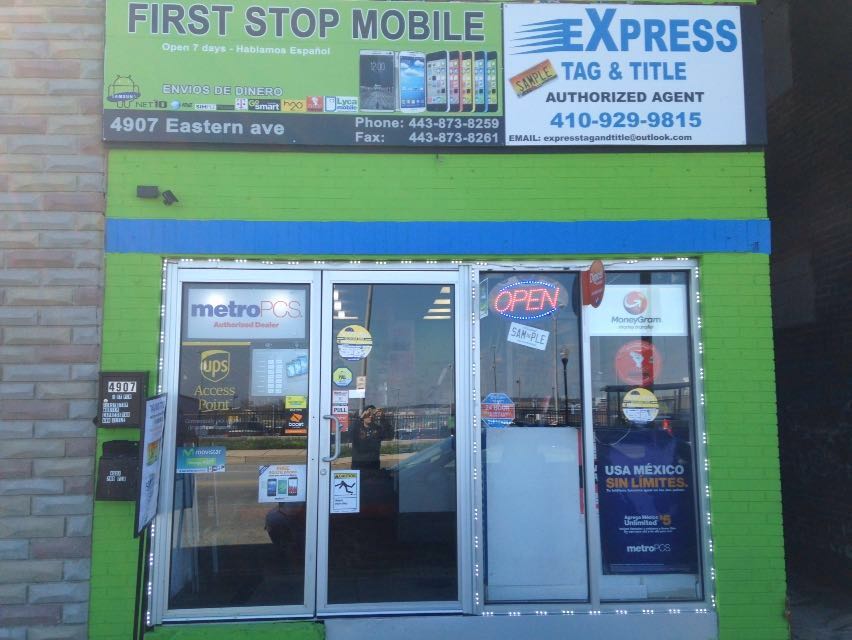 Express Tag and Title | 4907 Eastern Ave, Baltimore, MD 21227, USA | Phone: (410) 929-9815