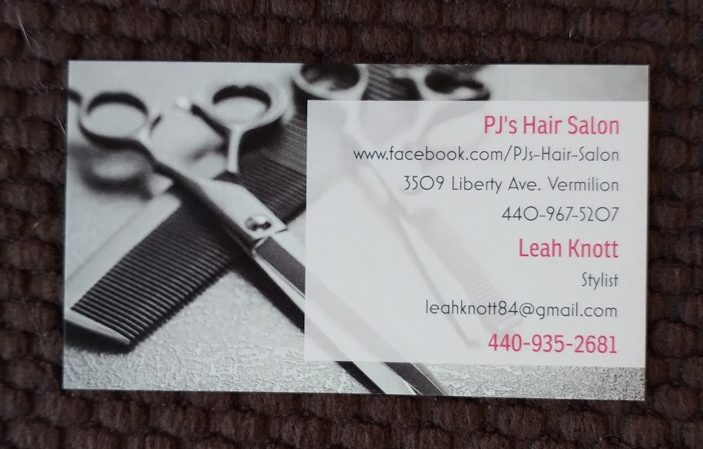 PJs Hair Salon | 3509 Liberty Ave, Vermilion, OH 44089, USA | Phone: (440) 967-5207