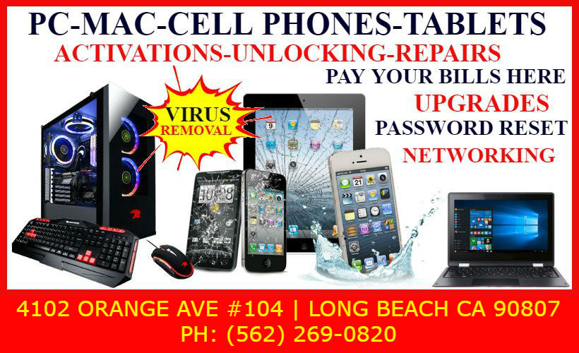 Zenixs Compucells | 4102 Orange Ave Suite 104, Long Beach, CA 90807, USA | Phone: (562) 269-0820