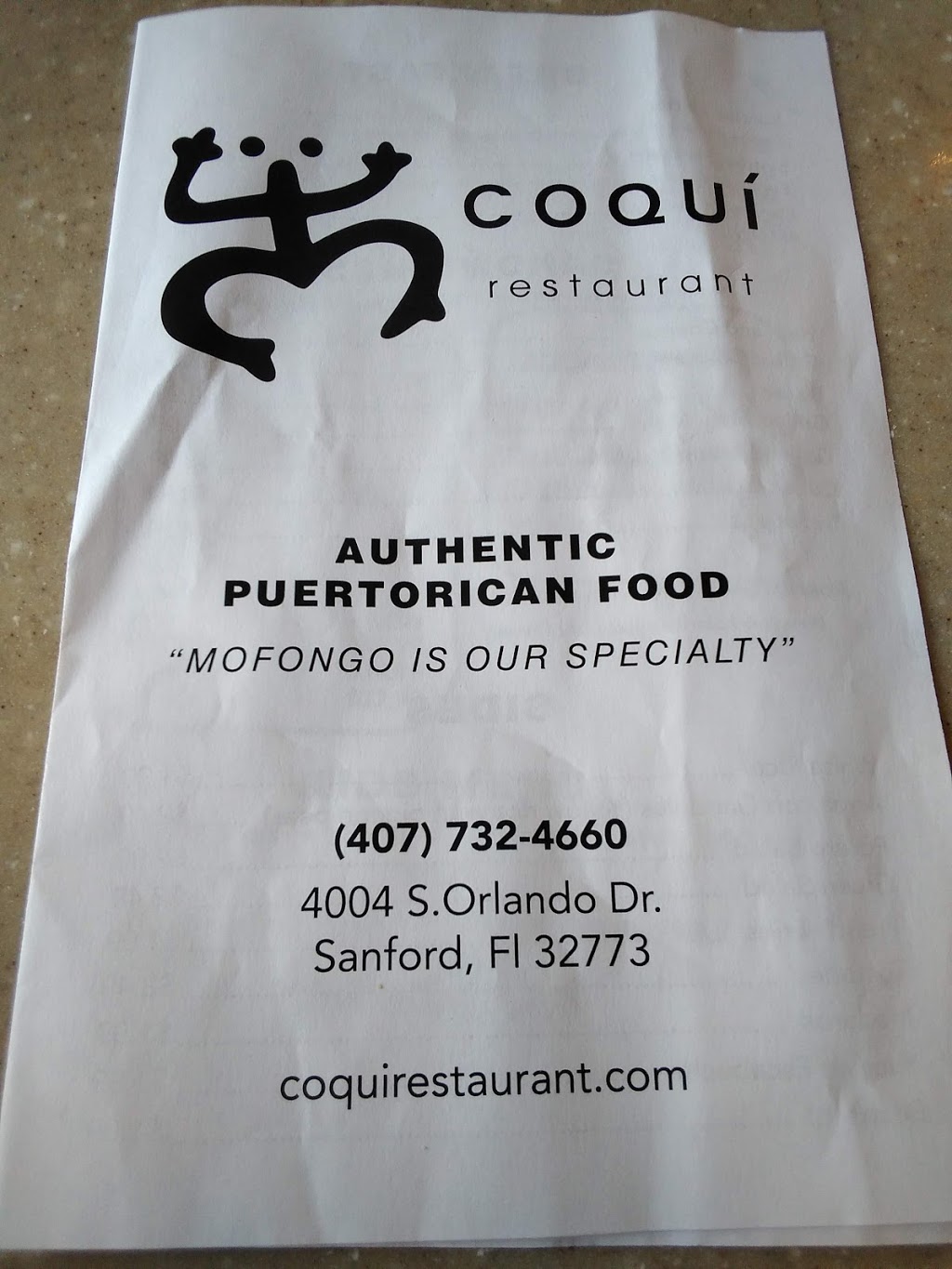 Coqui Restaurant | 4004 S Orlando Dr, Sanford, FL 32773 | Phone: (407) 732-4660