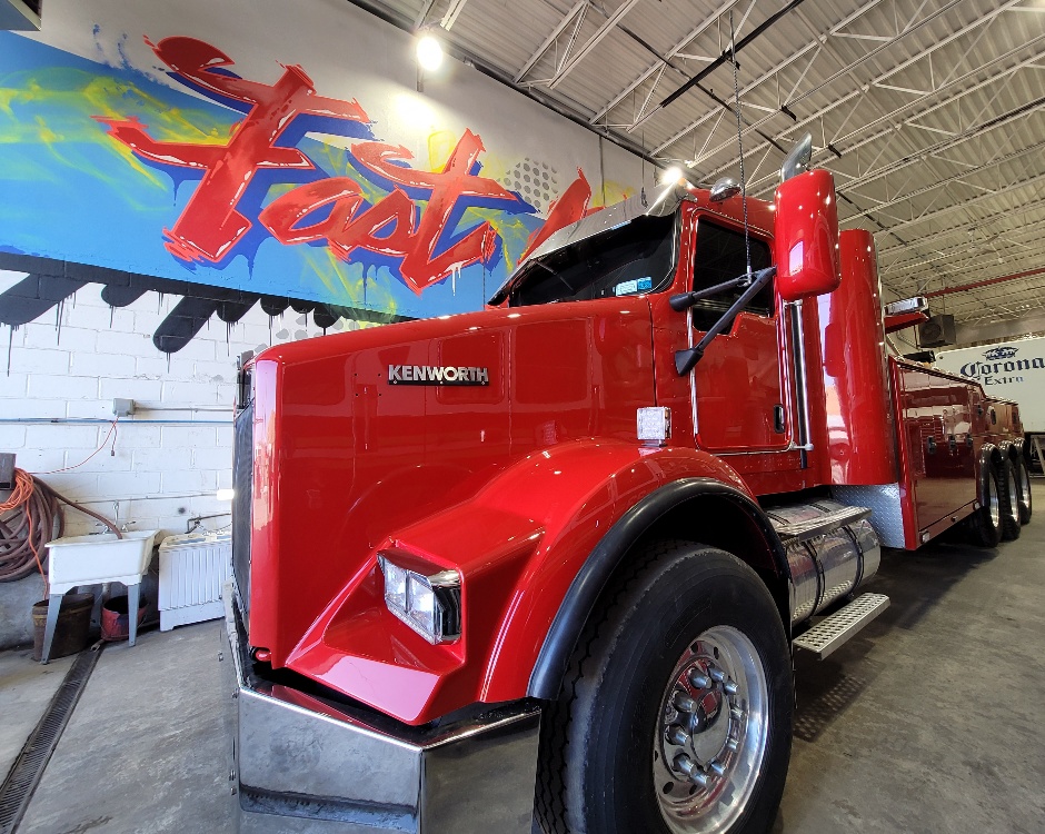 Fast Action Truck Body Repair | 49-15 Rockaway Beach Blvd, Queens, NY 11691, USA | Phone: (718) 558-4111