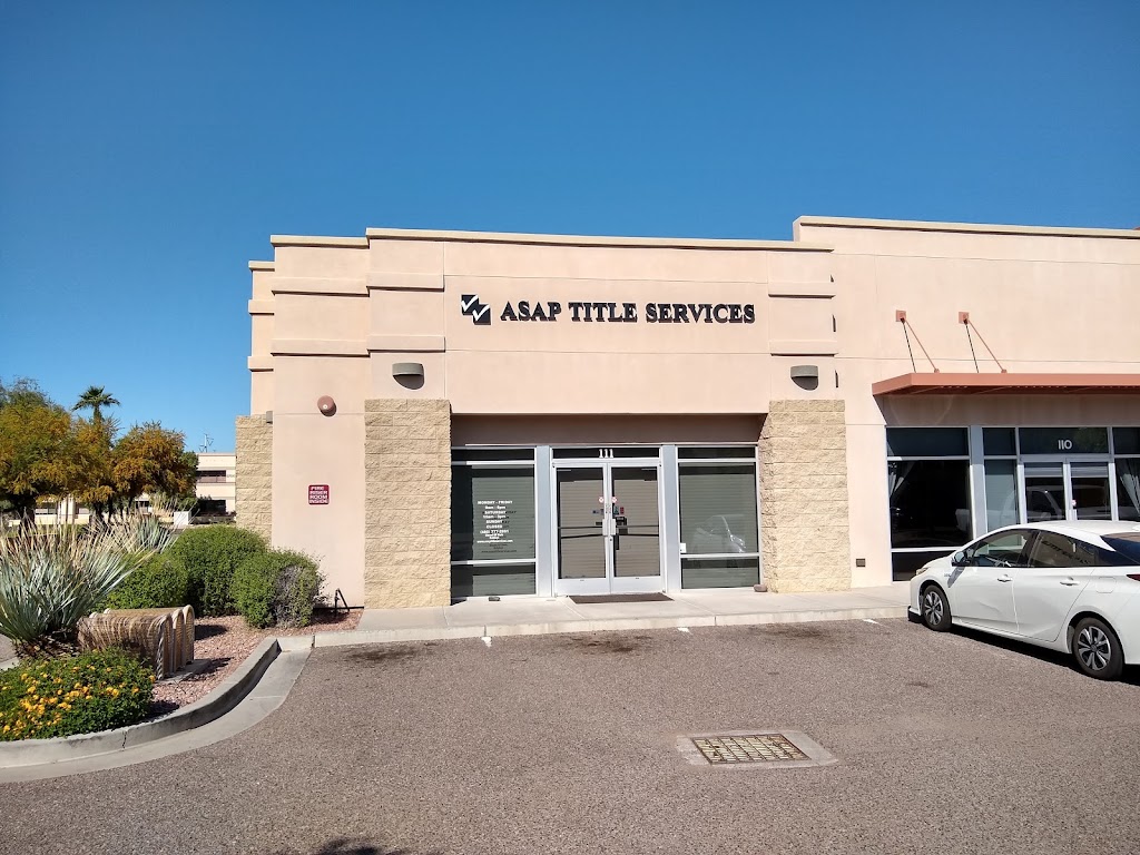 ASAP Title Services | 8729 S Kyrene Rd STE 111, Tempe, AZ 85284, USA | Phone: (480) 777-2891