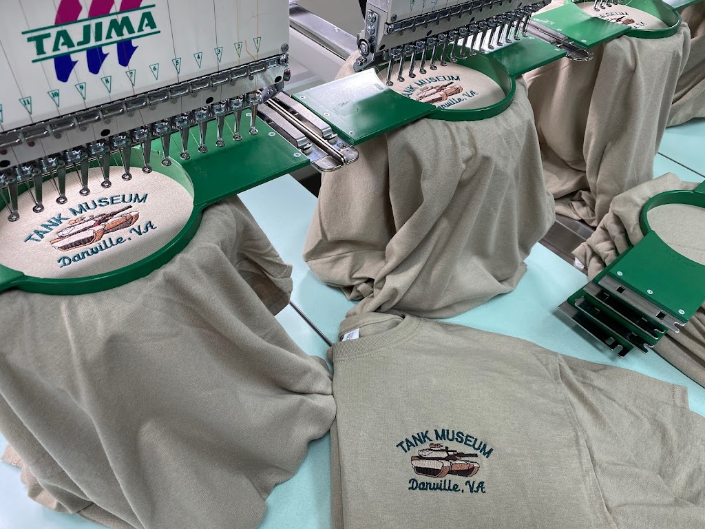 Custom Embroidery & Screen Printing | 418 Trade St H, Danville, VA 24541, USA | Phone: (434) 799-3153