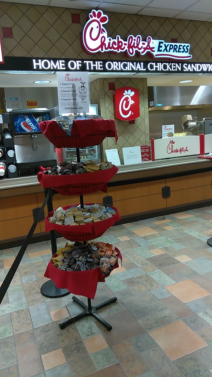 Chick-fil-A Express | University Ctr Box 1170, Edwardsville, IL 62026, USA | Phone: (618) 650-3042