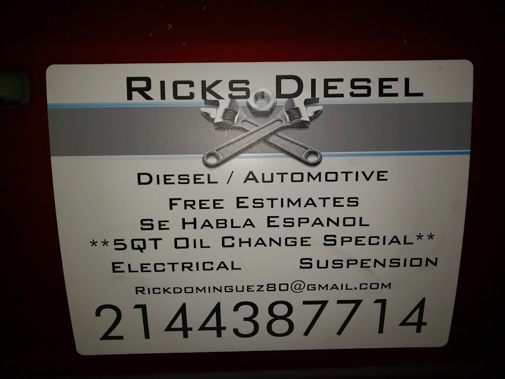 Ricks Diesel Truck Repair LLC | 6586 Dick Price Rd #100, Mansfield, TX 76063, USA | Phone: (214) 438-7714