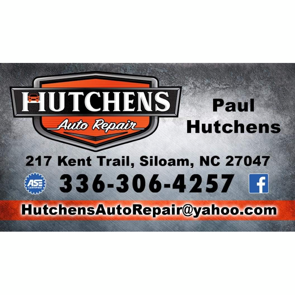 Hutchens Auto Repair, LLC | 217 Kent Trail, Siloam, NC 27047, USA | Phone: (336) 306-4257