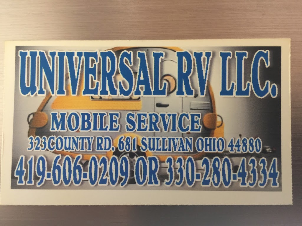Universal RV | 323 Co Rd 681, Sullivan, OH 44880, USA | Phone: (419) 606-0209