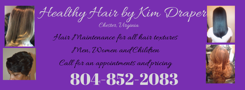 Crownd In Glory Hair Salon Kim Draper | 14112 Bolling Ave, Chester, VA 23836, USA | Phone: (804) 852-2083