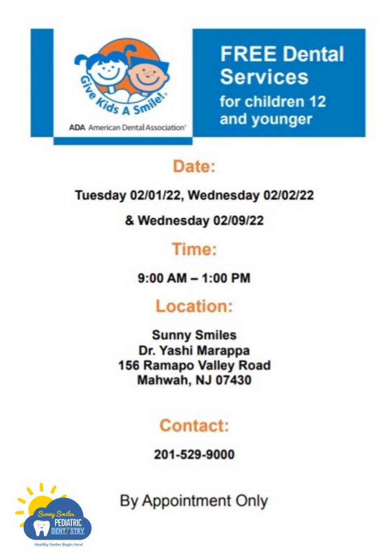 Sunny Smiles Pediatric Dentistry | 156 Ramapo Valley Rd, Mahwah, NJ 07430, USA | Phone: (201) 529-9000