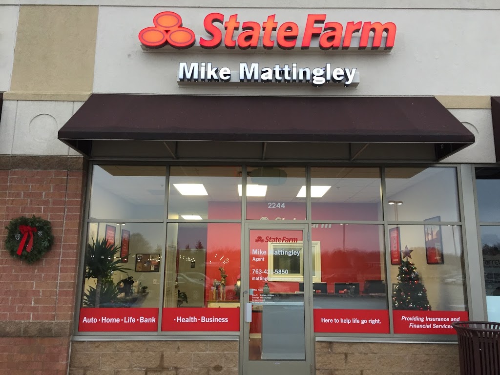 Mike Mattingley - State Farm Insurance Agent | 2244 Bunker Lake Blvd NW, Andover, MN 55304, USA | Phone: (763) 421-5850