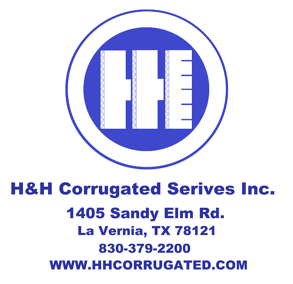 H & H CORRUGATED SERVICES INC | 1405 Sandy Elm Rd, La Vernia, TX 78121, USA | Phone: (830) 379-2200
