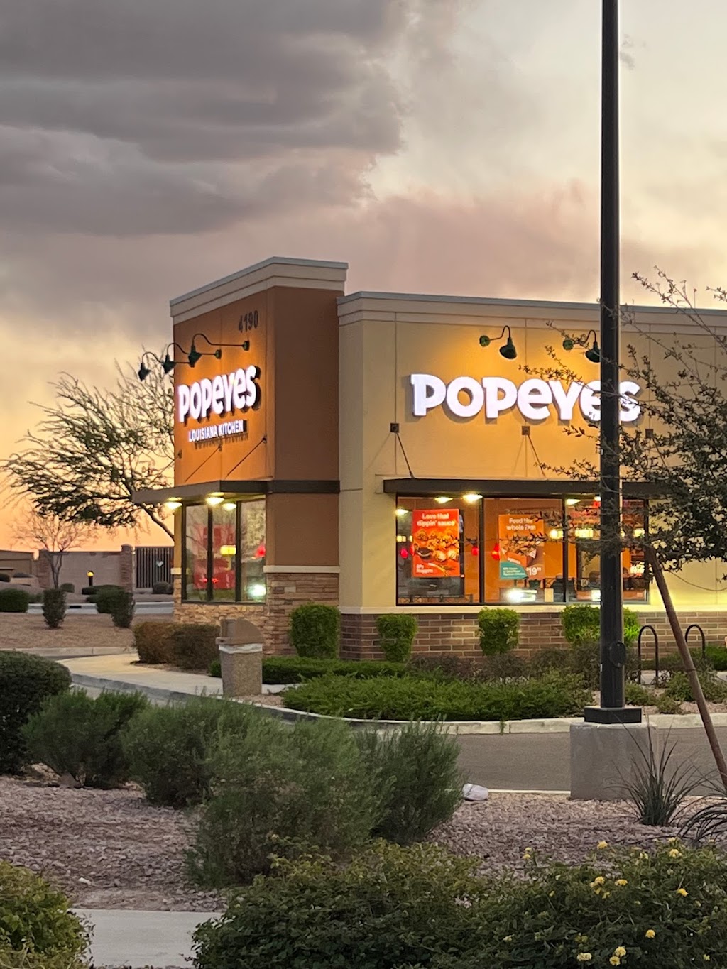 Popeyes Louisiana Kitchen | 4170 S Gilbert Rd, Chandler, AZ 85249, USA | Phone: (480) 608-4003