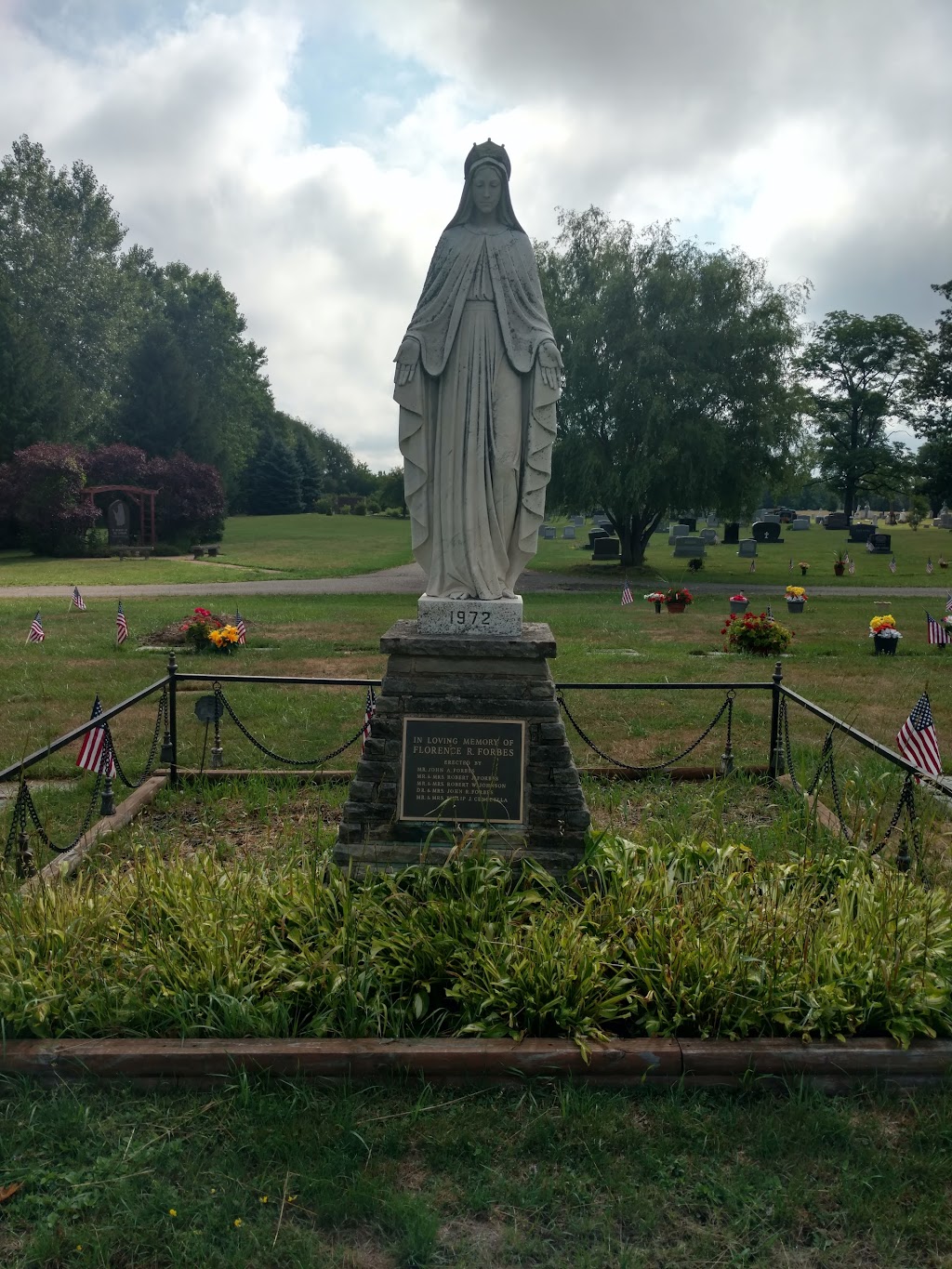 St Marys Cemetery | 10880 Bennett Rd, Dunkirk, NY 14048, USA | Phone: (716) 366-2371