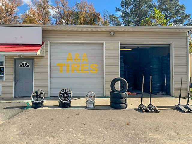 A&A Tires and Auto Glass | 16701 Jefferson Davis Hwy, South Chesterfield, VA 23834, USA | Phone: (804) 451-9407