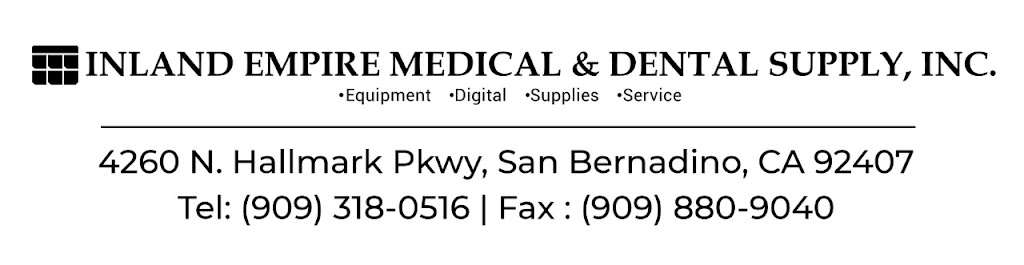 Inland Empire Medical & Dental Supply | 4260 Hallmark Pkwy Ste B, San Bernardino, CA 92407, USA | Phone: (909) 318-0516