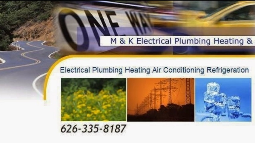 M & K Electrical & Plumbing Heating & Air Conditioning | 1226 E Walnut Ave, Glendora, CA 91741, USA | Phone: (626) 335-8187