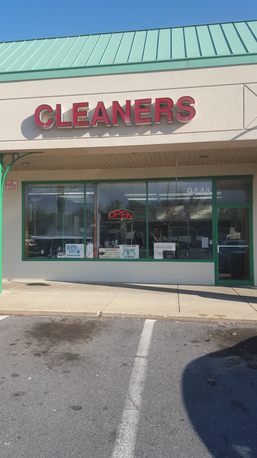 Seabrook Cleaners | 9444 Lanham Severn Rd, Lanham, MD 20706, USA | Phone: (301) 577-1065